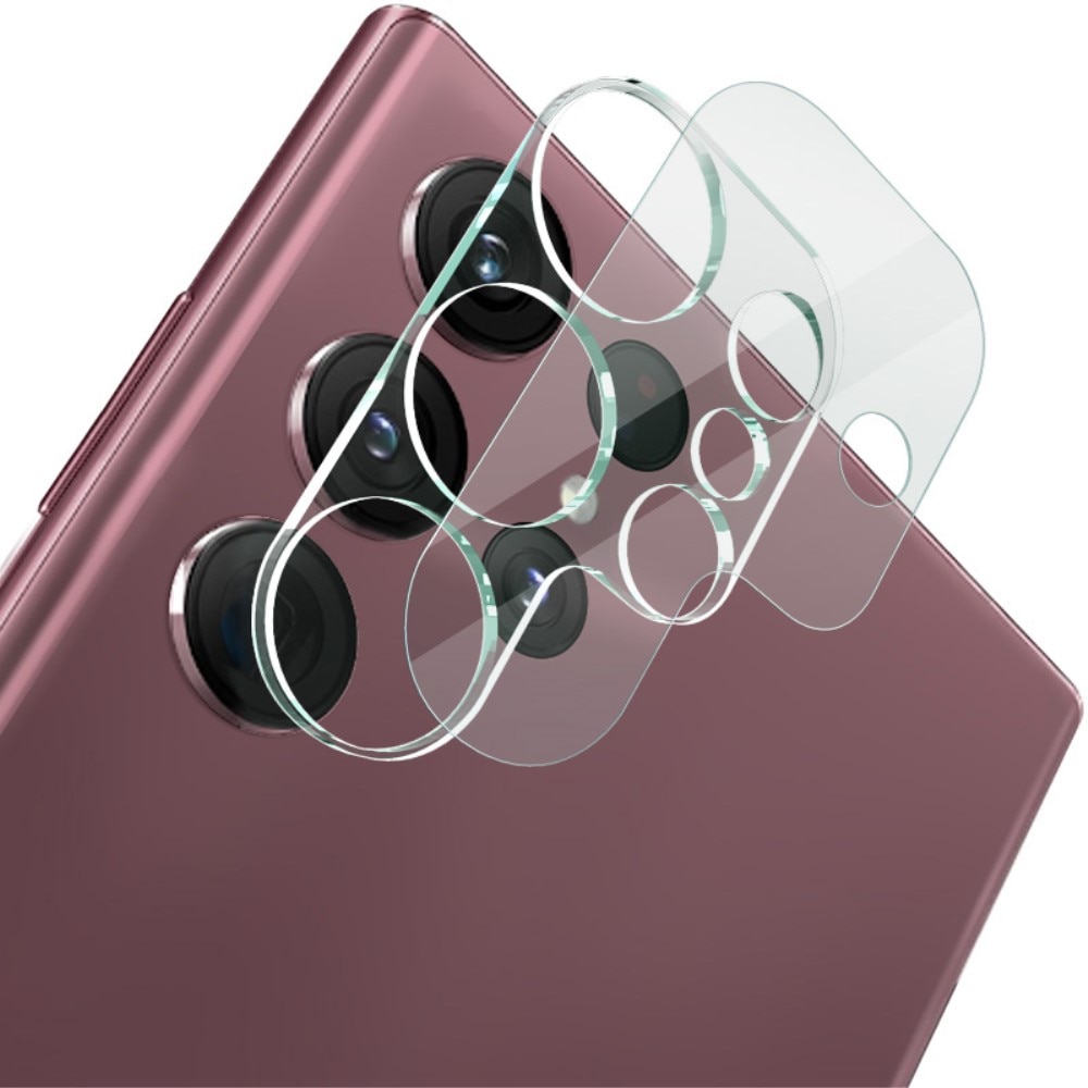 Herdet Glass Linsebeskyttelse Samsung Galaxy S23 Ultra Gjennomsiktig