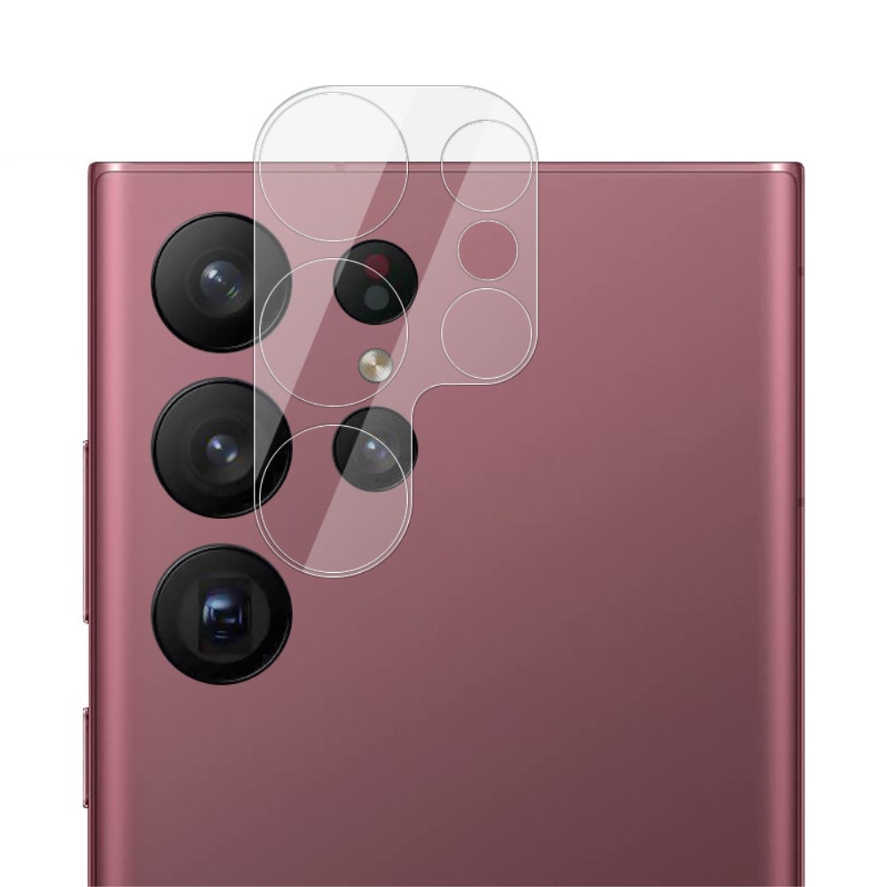 Herdet Glass Linsebeskyttelse Samsung Galaxy S23 Ultra Gjennomsiktig
