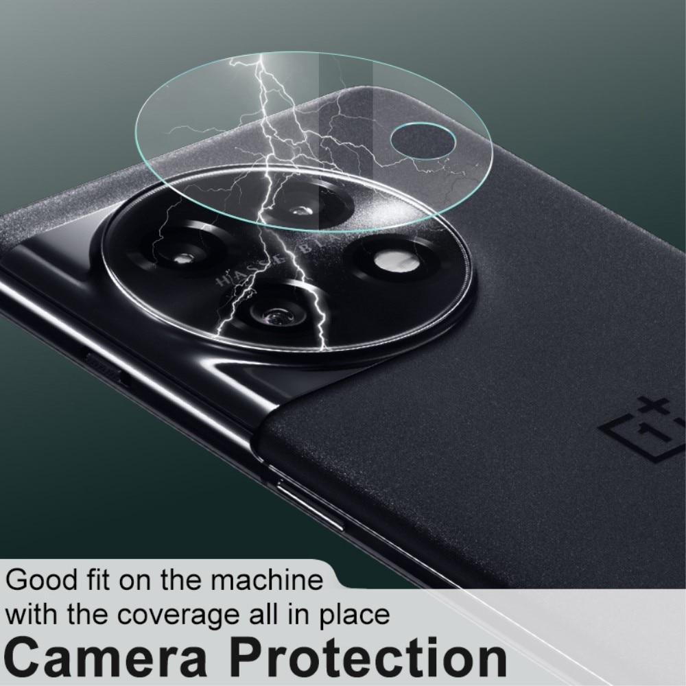 2-pack Herdet Glass Linsebeskyttelse OnePlus 11 gjennomsiktig