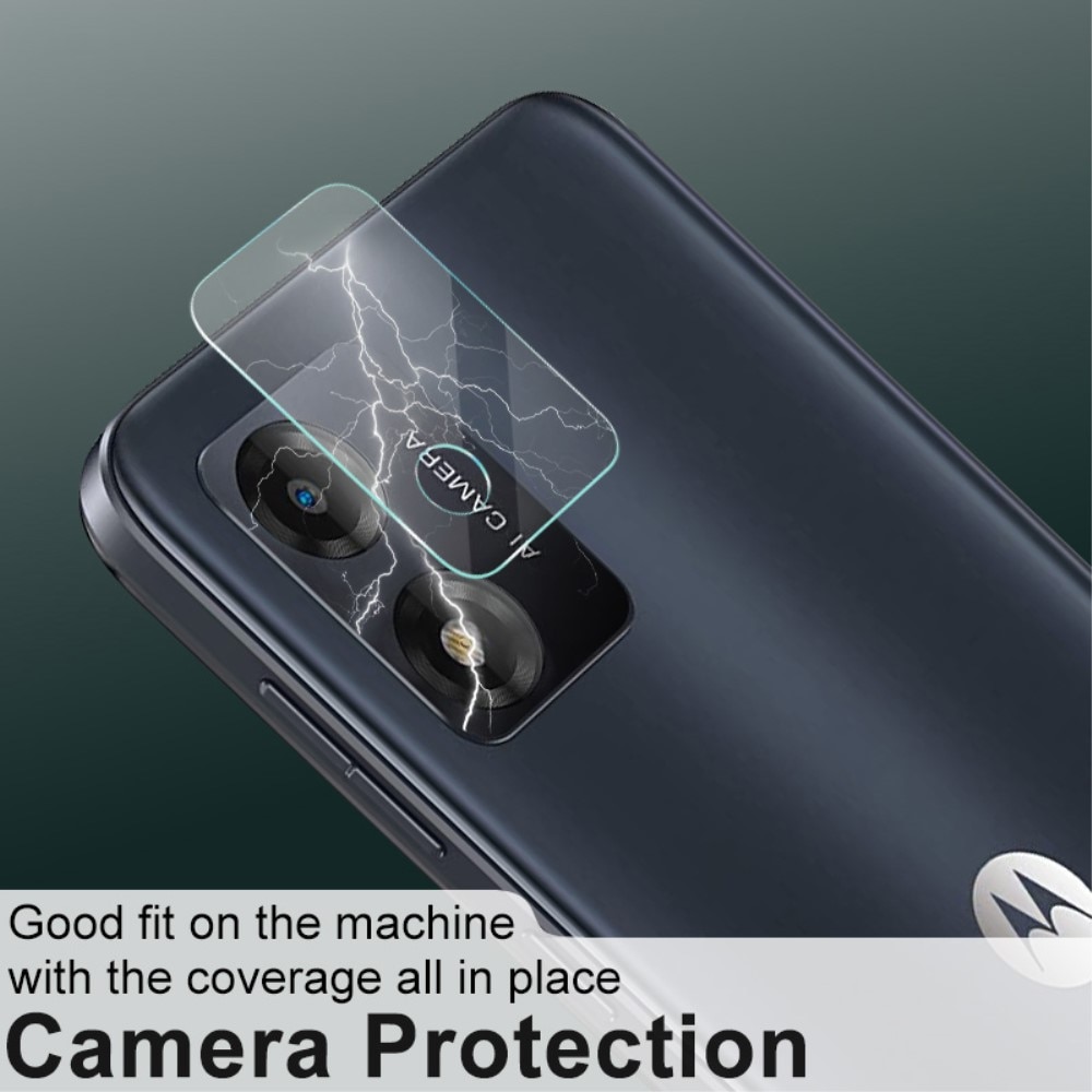 2-pack Herdet Glass Linsebeskyttelse Motorola Moto E13 gjennomsiktig