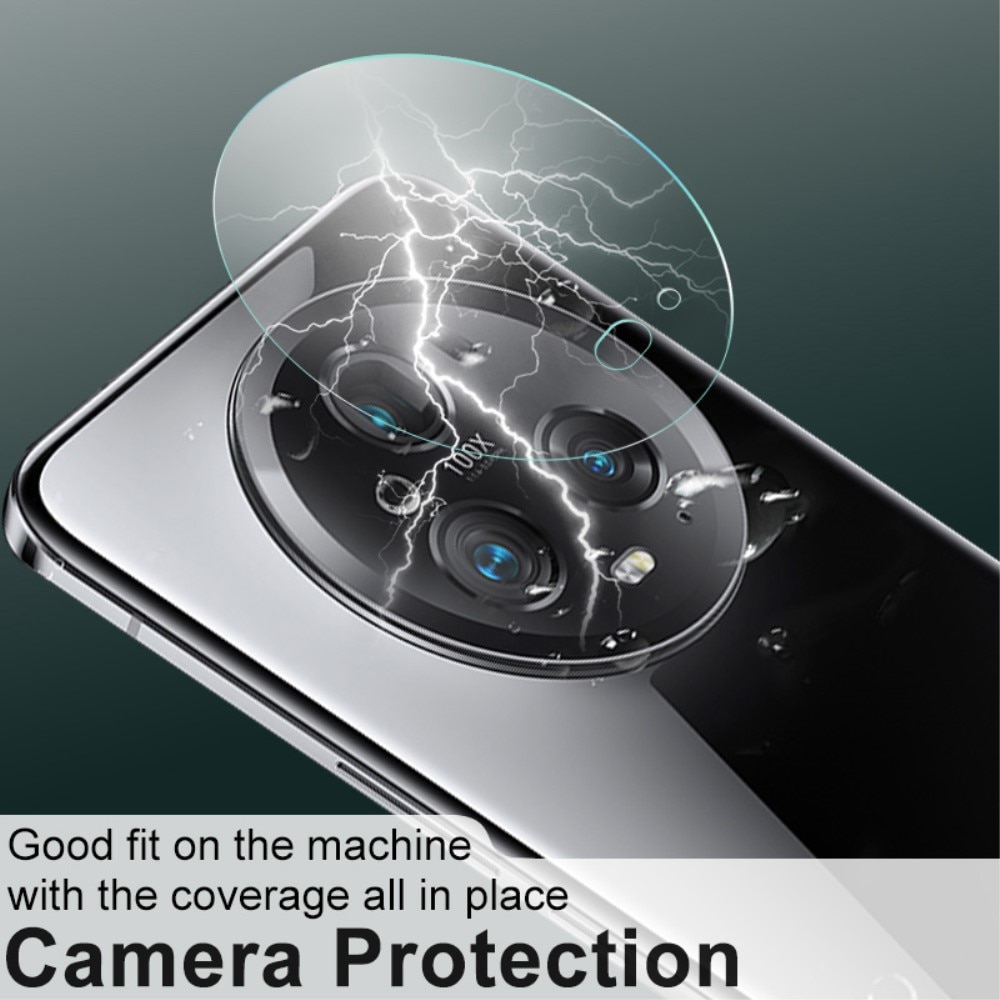 2-pack Herdet Glass Linsebeskyttelse Honor Magic5 Pro gjennomsiktig