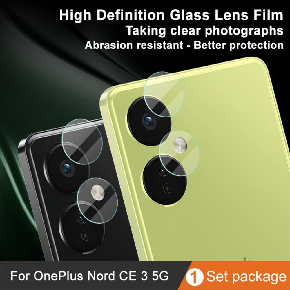 Herdet Glass Linsebeskyttelse OnePlus Nord CE 3 Lite gjennomsiktig