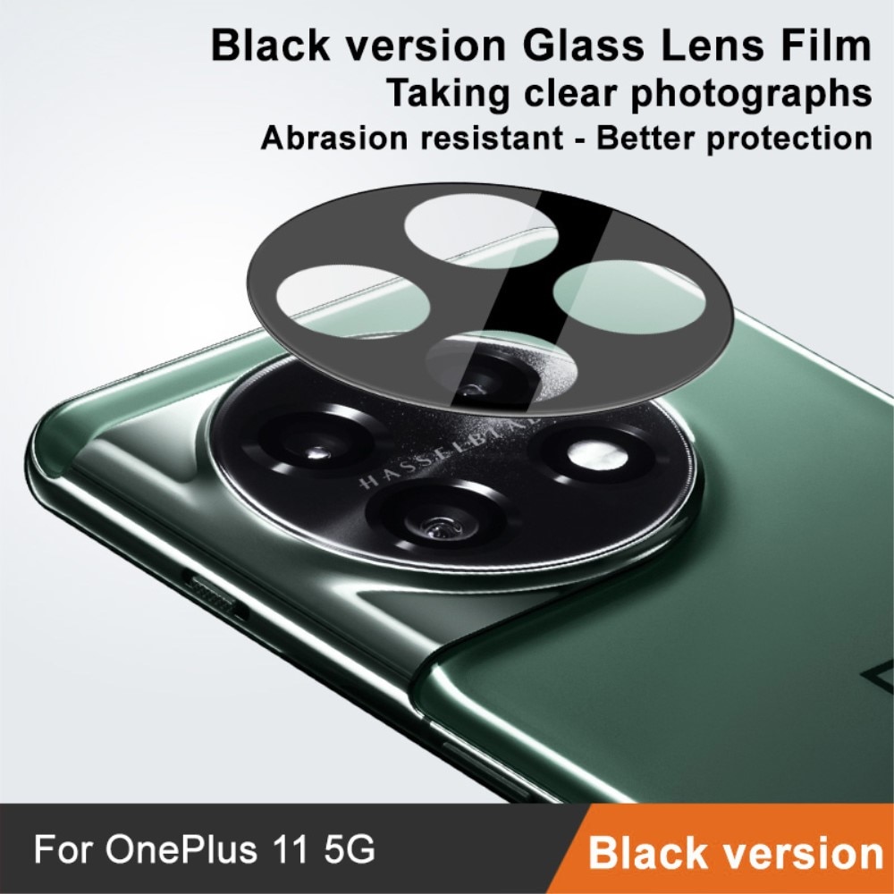 Herdet Glass Linsebeskyttelse OnePlus 11 svart