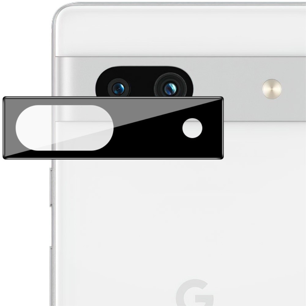 Herdet Glass Linsebeskyttelse Google Pixel 7a svart