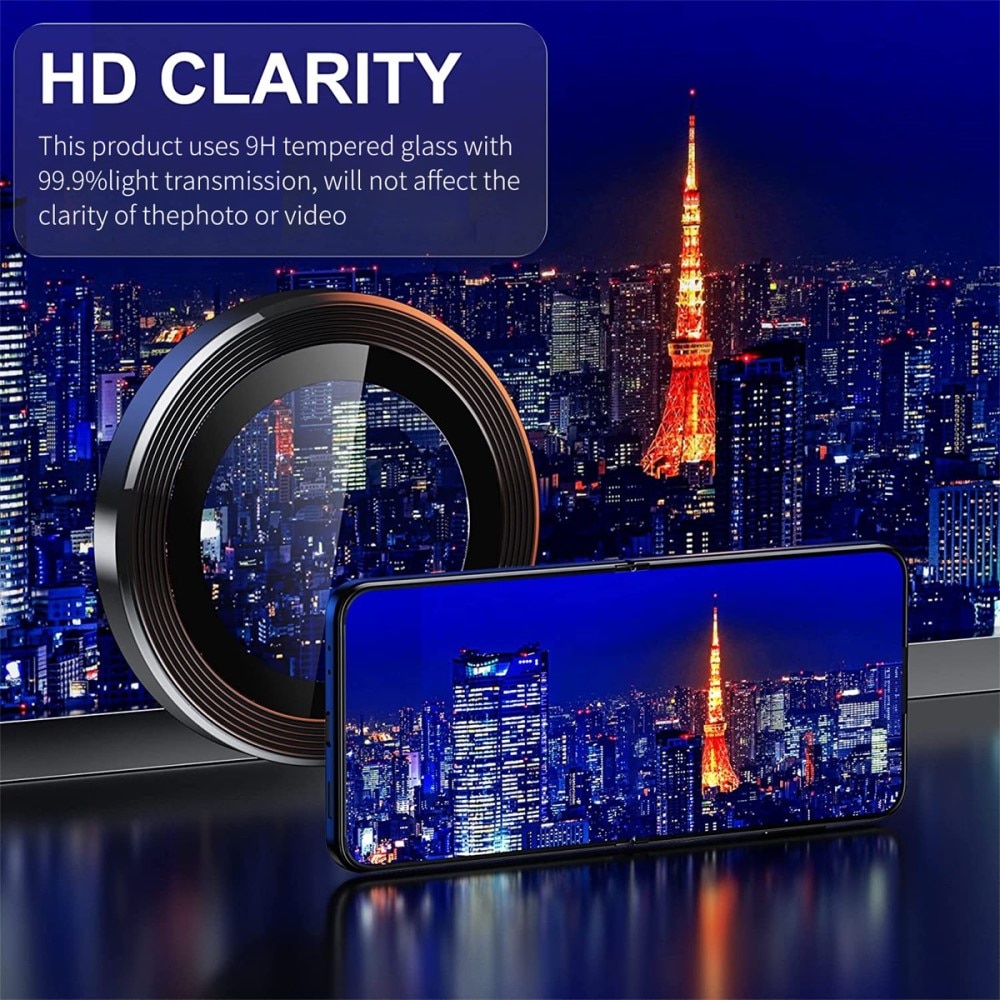 Linsebeskyttelse  Aluminium Samsung Galaxy Z Flip 4 lilla