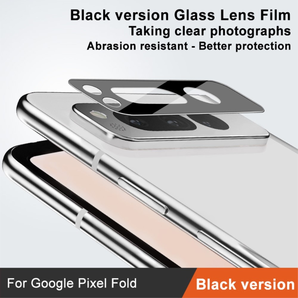 Herdet Glass Linsebeskyttelse Google Pixel Fold svart