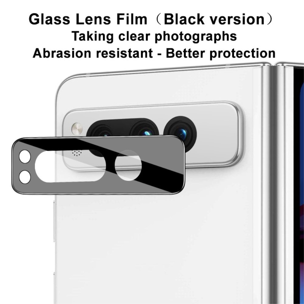Herdet Glass Linsebeskyttelse Google Pixel Fold svart