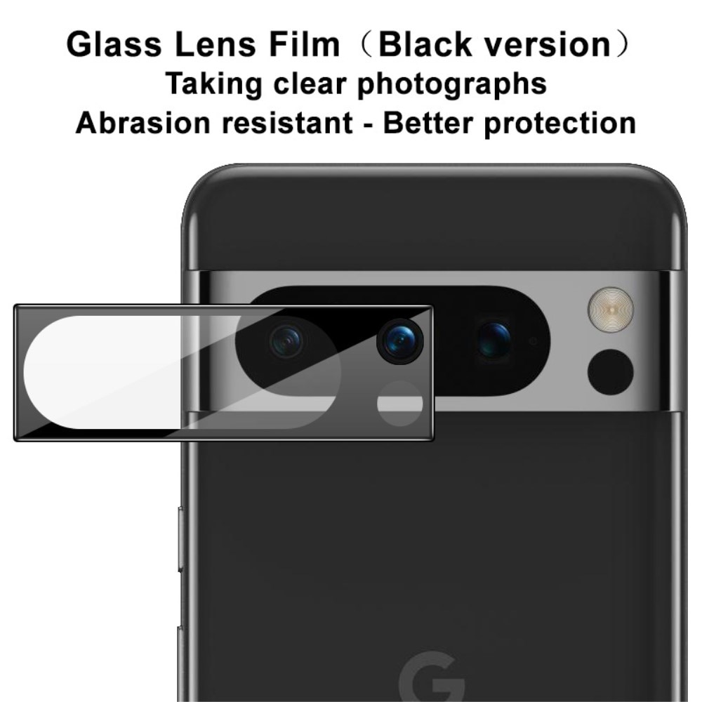 Herdet Glass Linsebeskyttelse Google Pixel 8 Pro svart