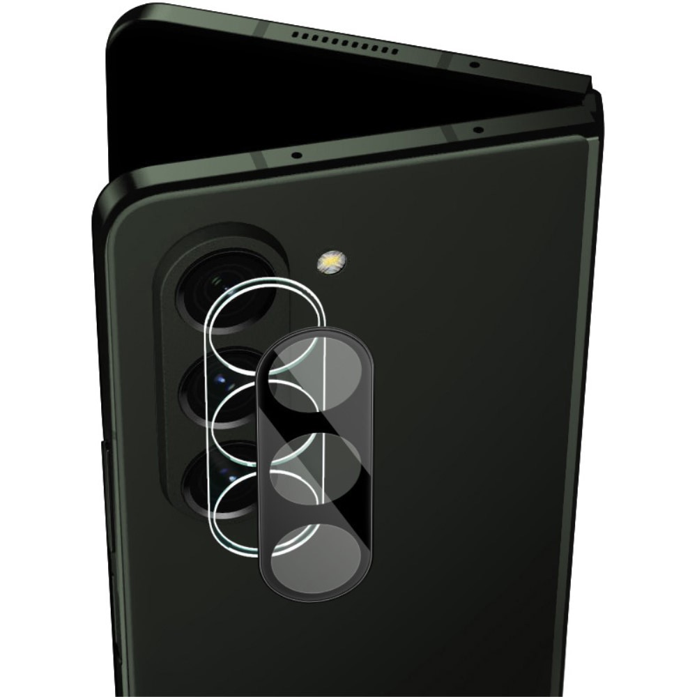 Herdet Glass Linsebeskyttelse Samsung Galaxy Z Fold 5 svart