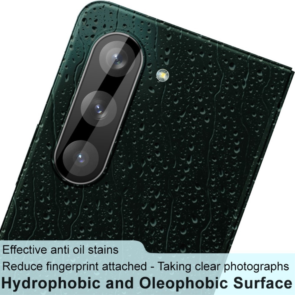 Herdet Glass Linsebeskyttelse Samsung Galaxy Z Fold 5 Svart