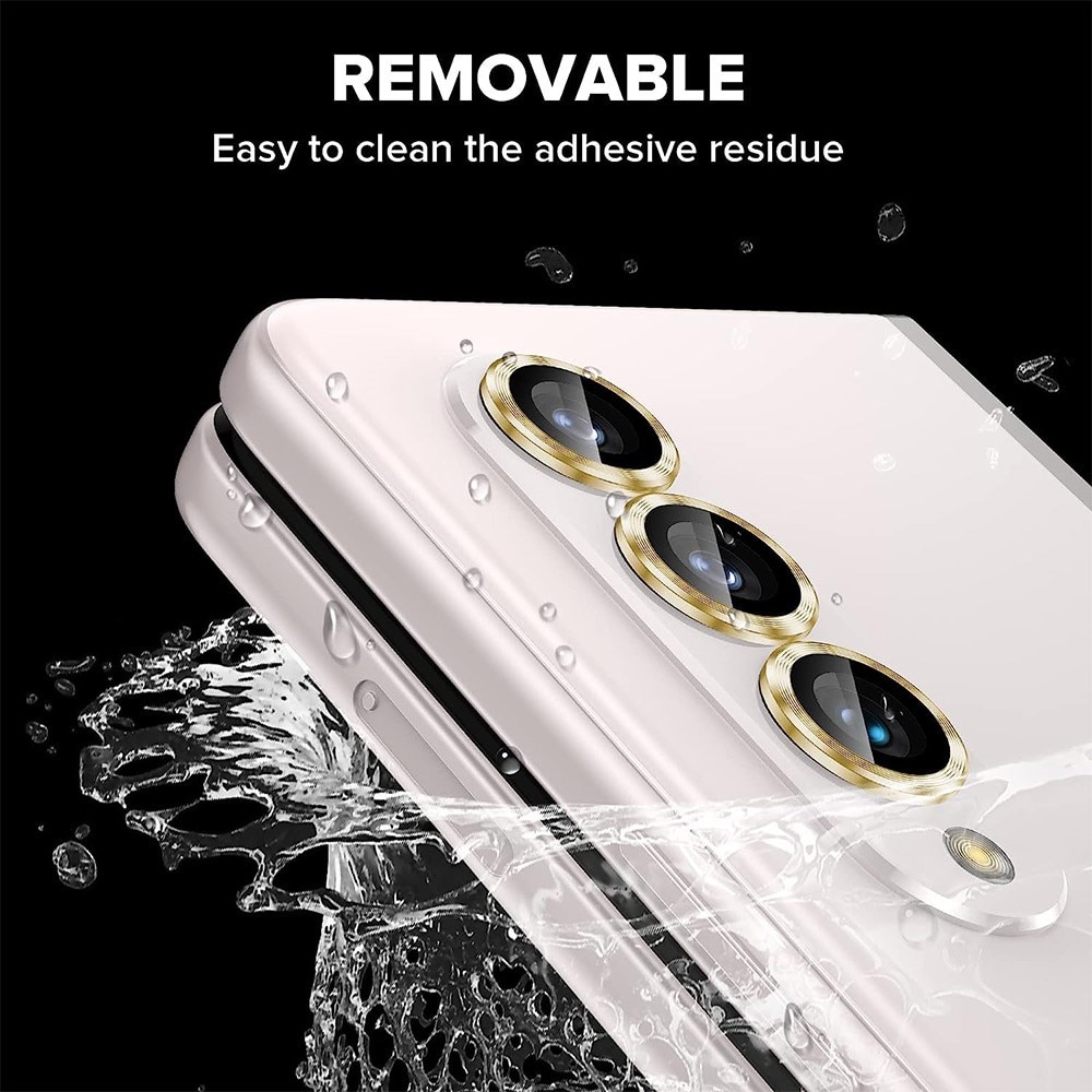 Linsebeskyttelse  Aluminium Samsung Galaxy Z Fold 5 regnbue