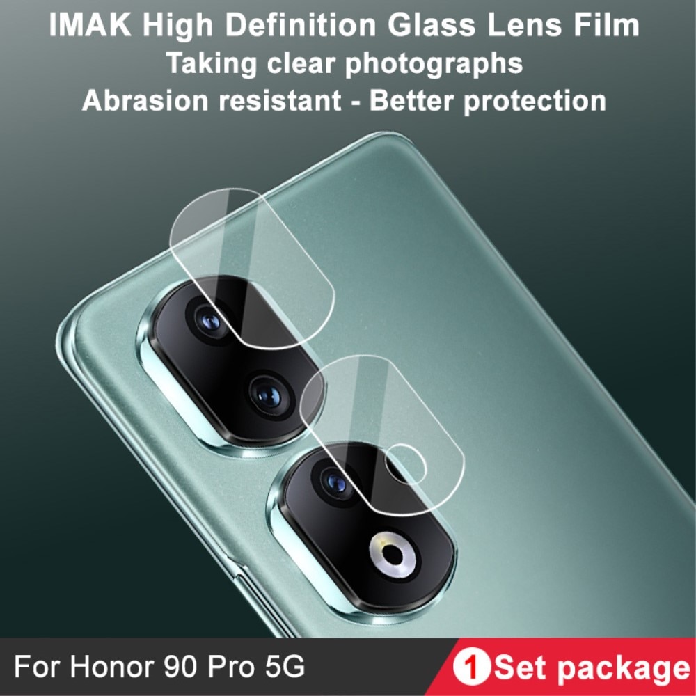 Herdet Glass Linsebeskyttelse Honor 90 Pro gjennomsiktig