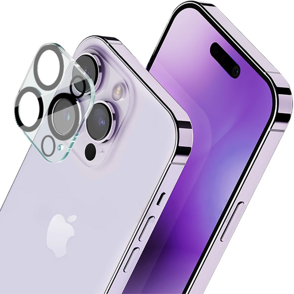 Herdet Glass Linsebeskyttelse iPhone 15 Pro gjennomsiktig