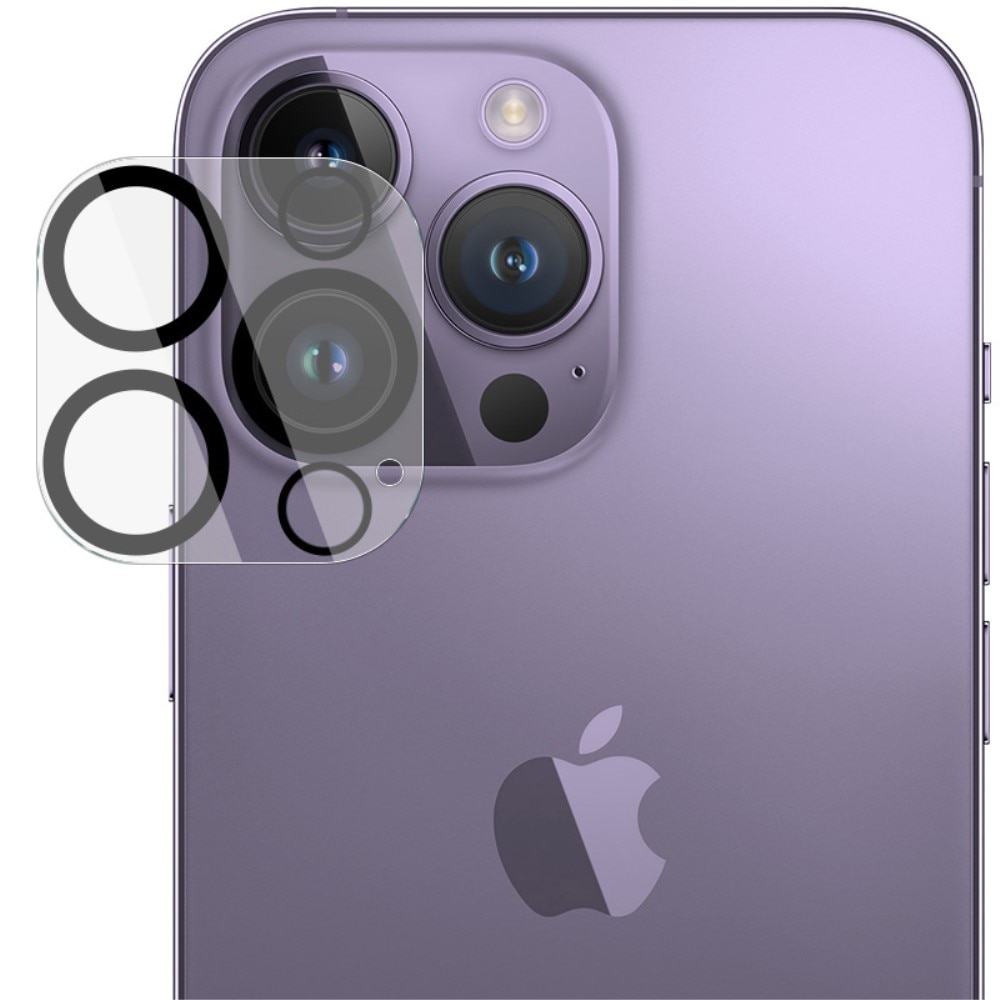 Herdet Glass Linsebeskyttelse iPhone 15 Pro Max gjennomsiktig