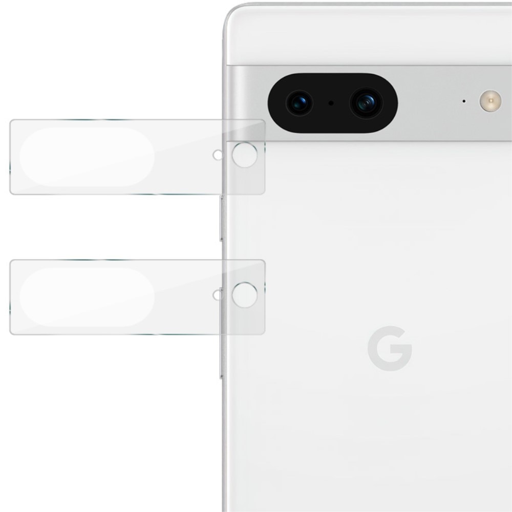 2-pack Herdet Glass Kamerabeskyttelse Google Pixel 8 gjennomsiktig