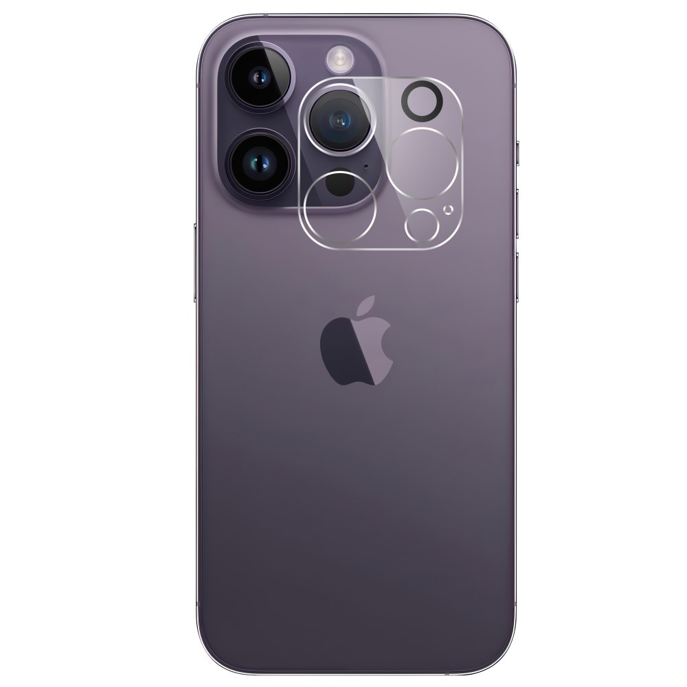 Herdet glass Skjerm- og Linsebeskyttelse iPhone 15 Pro