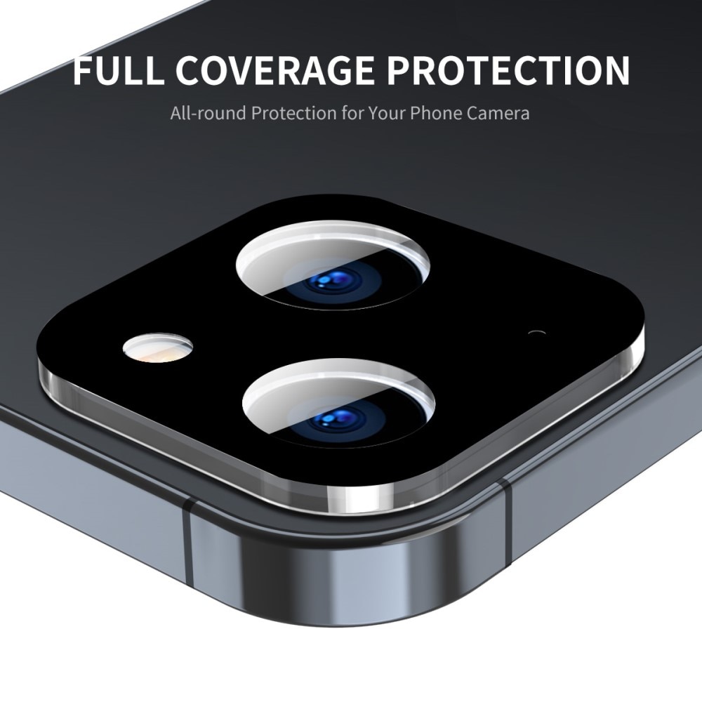Herdet Glass Kamerabeskyttelse iPhone 15 Plus svart