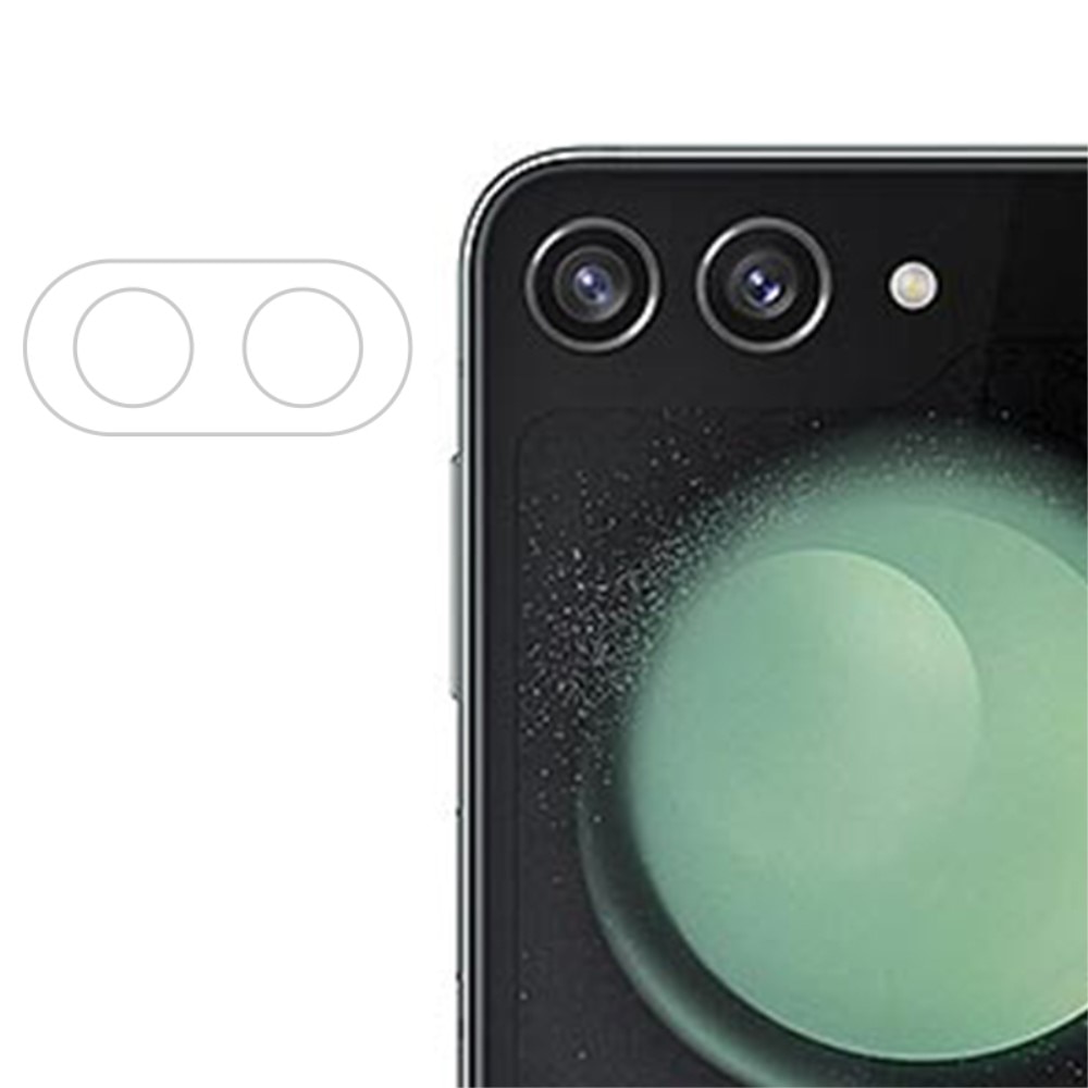 Samsung Galaxy Z Flip 6 Kamerabeskyttelse og Herdet Glass Skjermbeskytter