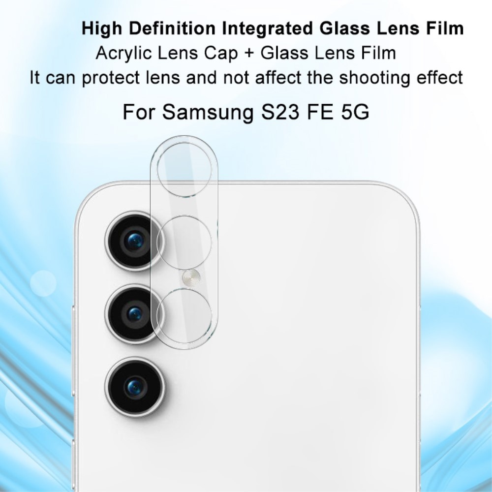 Herdet Glass Linsebeskyttelse Samsung Galaxy S23 FE gjennomsiktig
