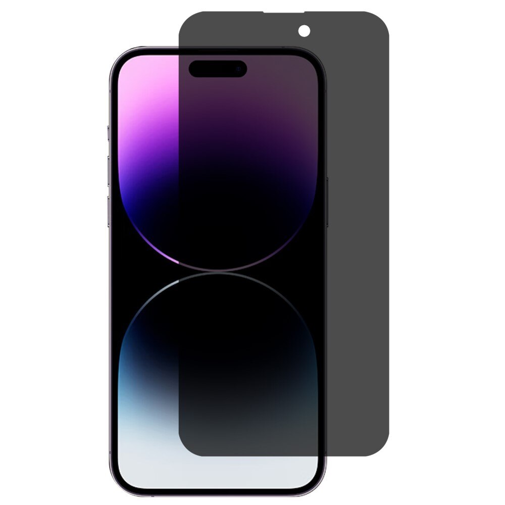 Privacy Herdet Glass Skjermbeskytter iPhone 15 Pro Max