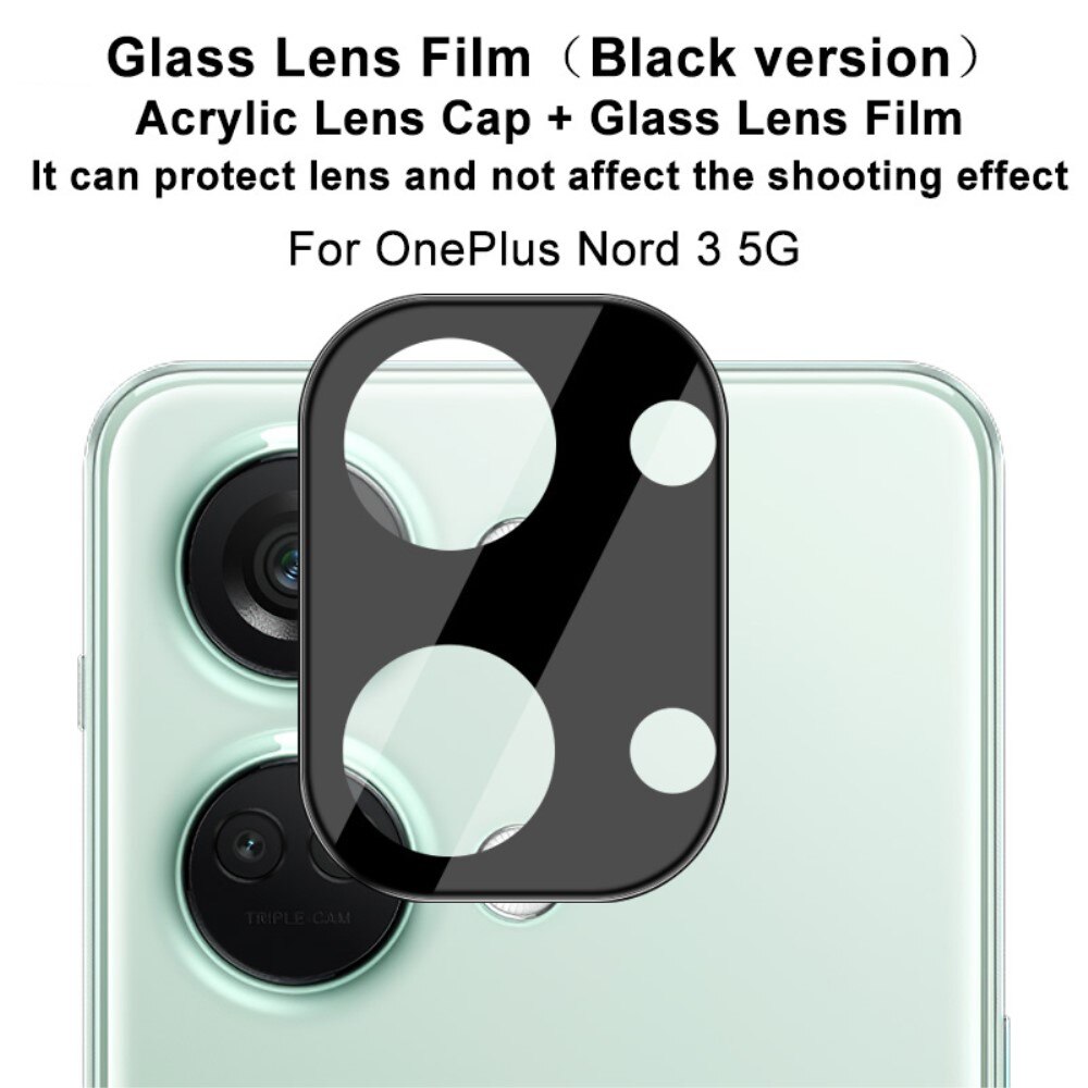 Herdet Glass Linsebeskyttelse  OnePlus Nord 3 Svart