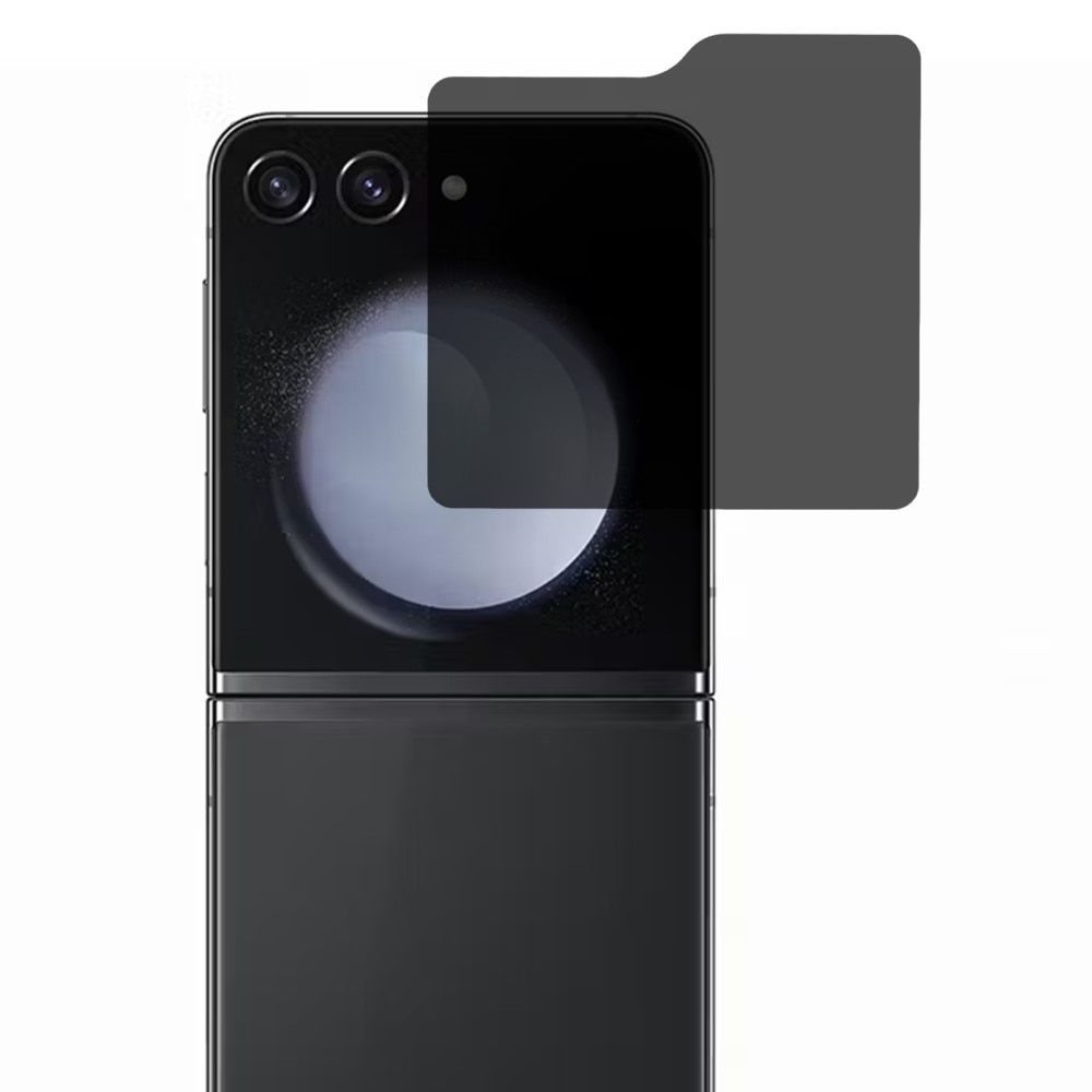 Privacy Herdet Glass Ytterskjermbeskytter Samsung Galaxy Z Flip 6