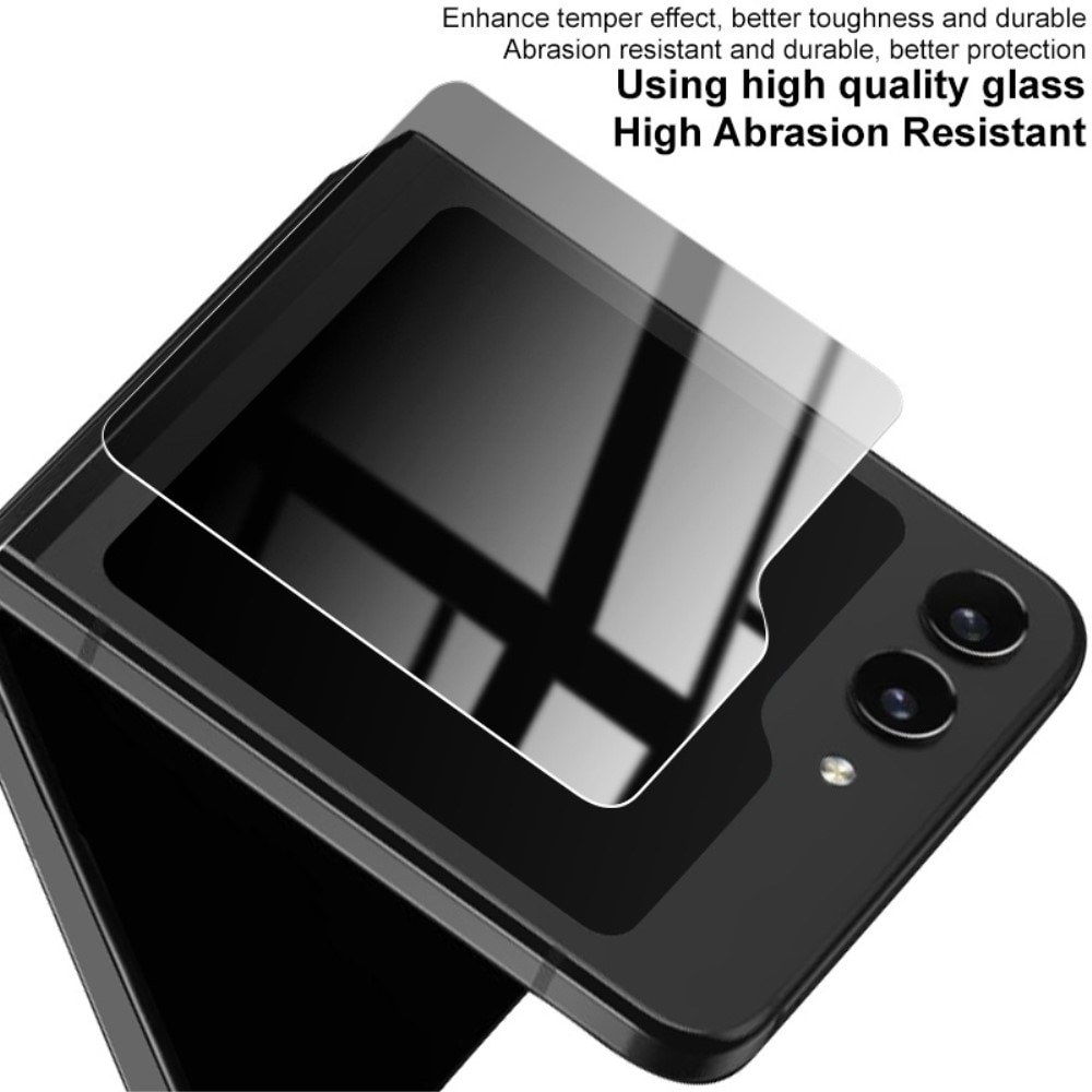 Privacy Herdet Glass Ytterskjermbeskytter Samsung Galaxy Z Flip 5