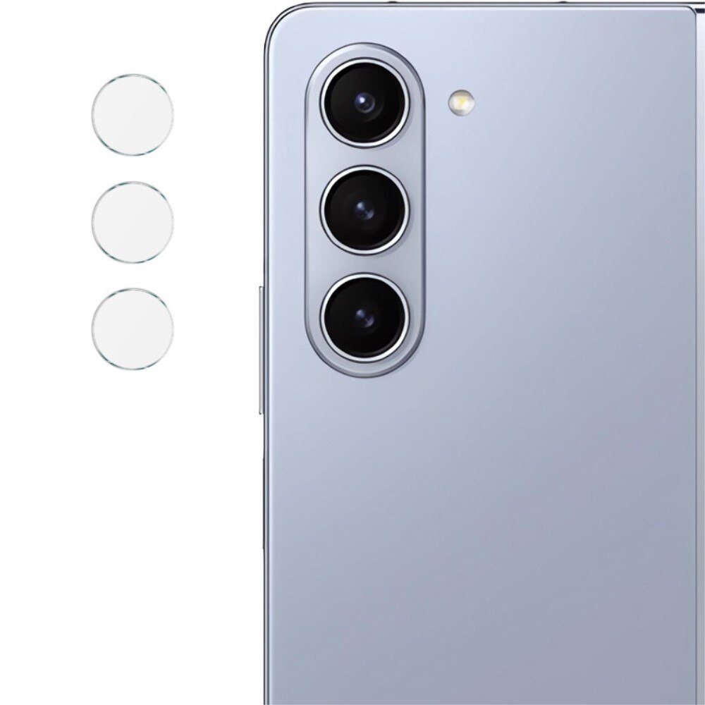 Herdet Glass Linsebeskyttelse Samsung Galaxy Z Fold 5 Gjennomsiktig