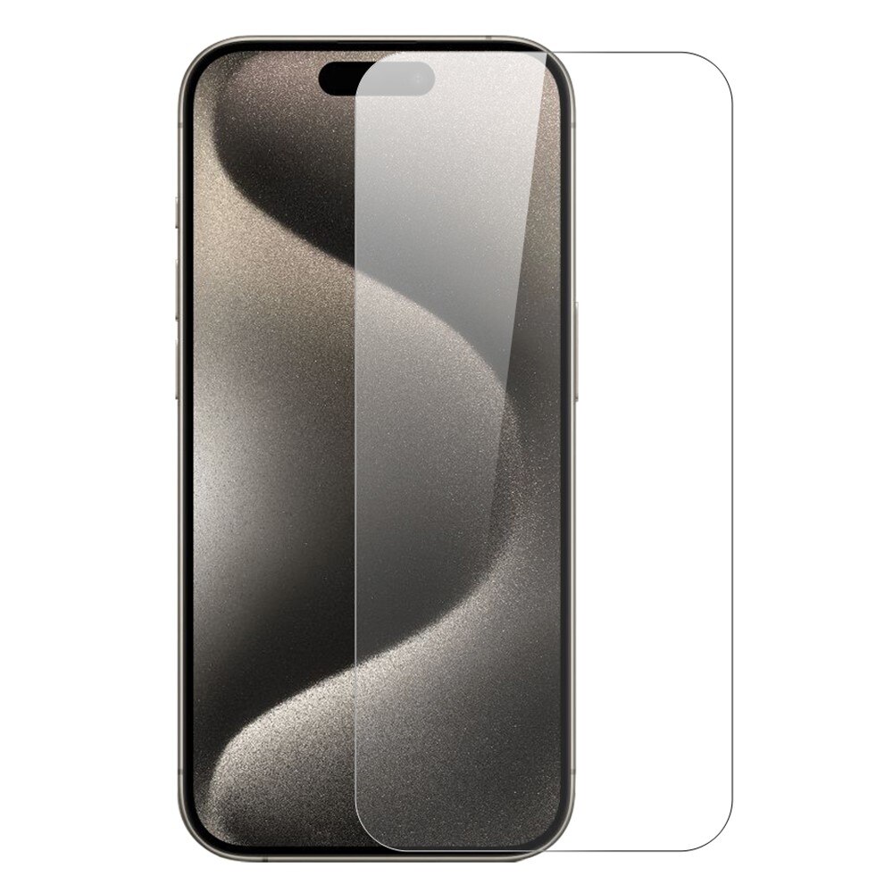 Herdet Glass Skjermbeskytter iPhone 15 Pro