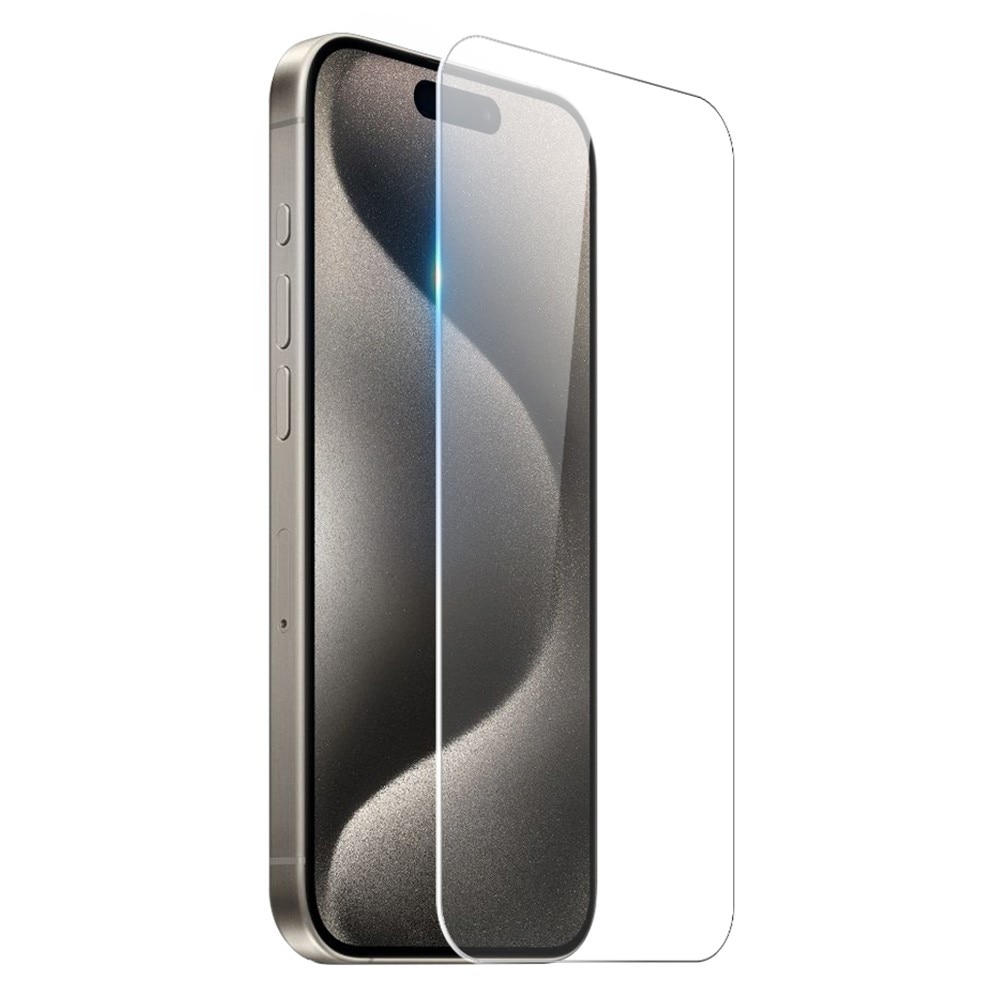 Herdet Glass Skjermbeskytter iPhone 15 Pro