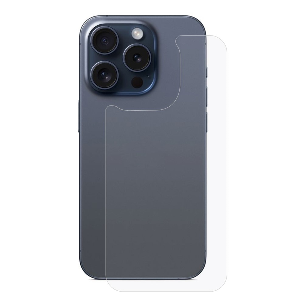 Herdet Glass 0.3mm Bakside iPhone 15 Pro