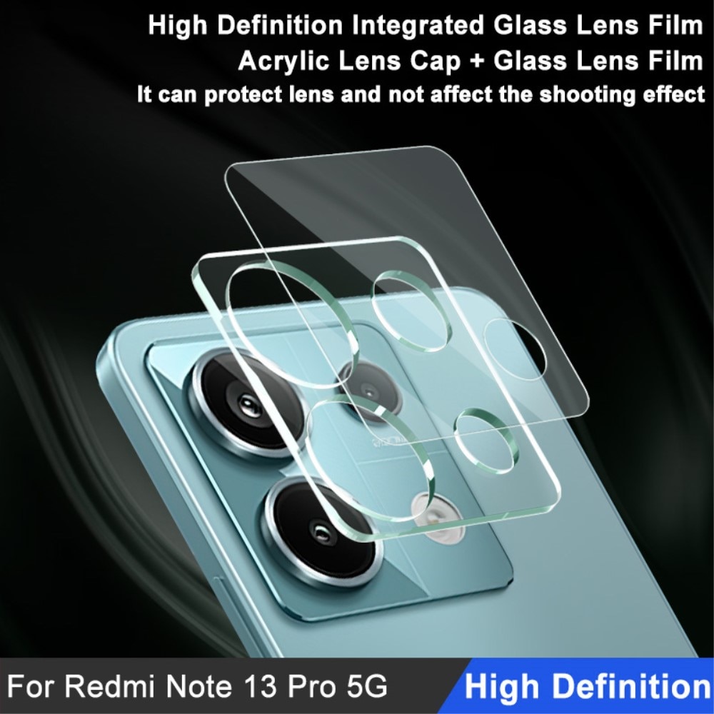Herdet Glass Linsebeskyttelse Xiaomi Redmi Note 13 Pro gjennomsiktig