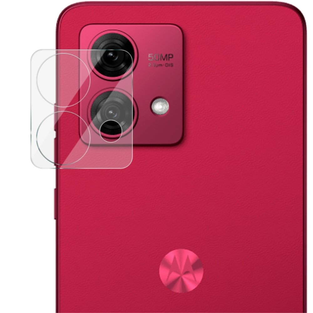 Herdet Glass Linsebeskyttelse Motorola Moto G84 gjennomsiktig