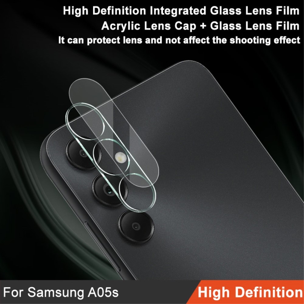 Herdet Glass Linsebeskyttelse Samsung Galaxy A05s gjennomsiktig