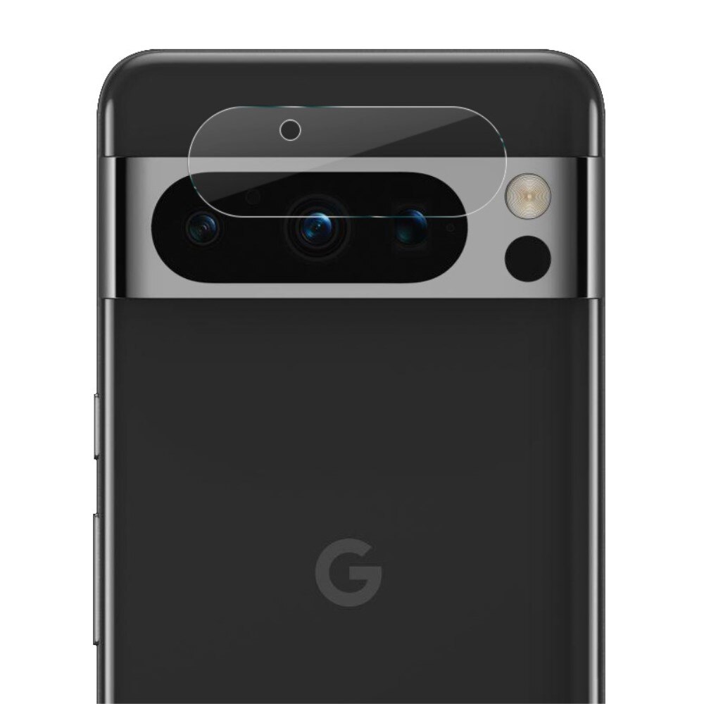 2-pack Herdet Glass Linsebeskyttelse Google Pixel 8 Pro gjennomsiktig