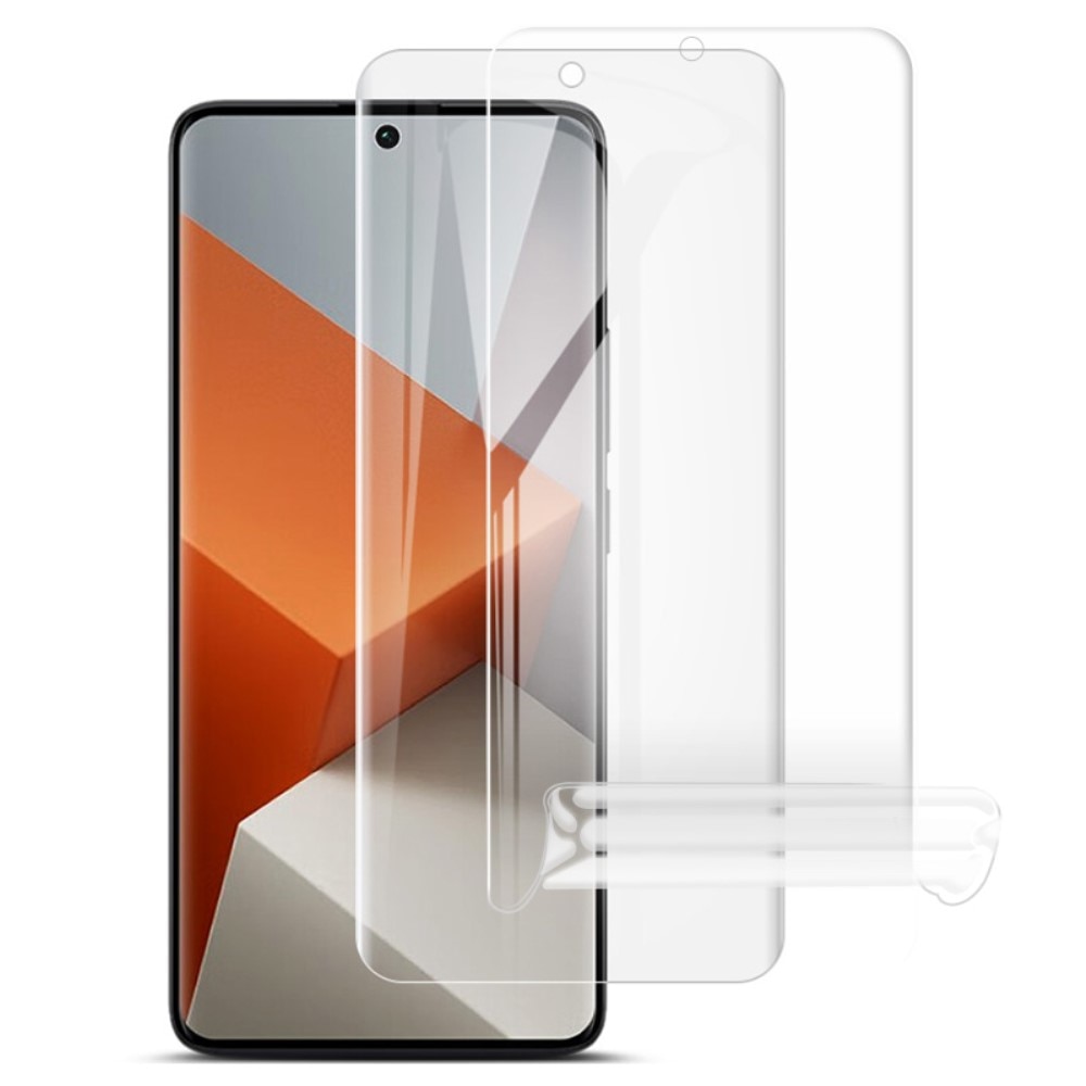 Hydrogel Film Heldekkende Xiaomi Redmi Note 13 Pro Plus (2-pack)