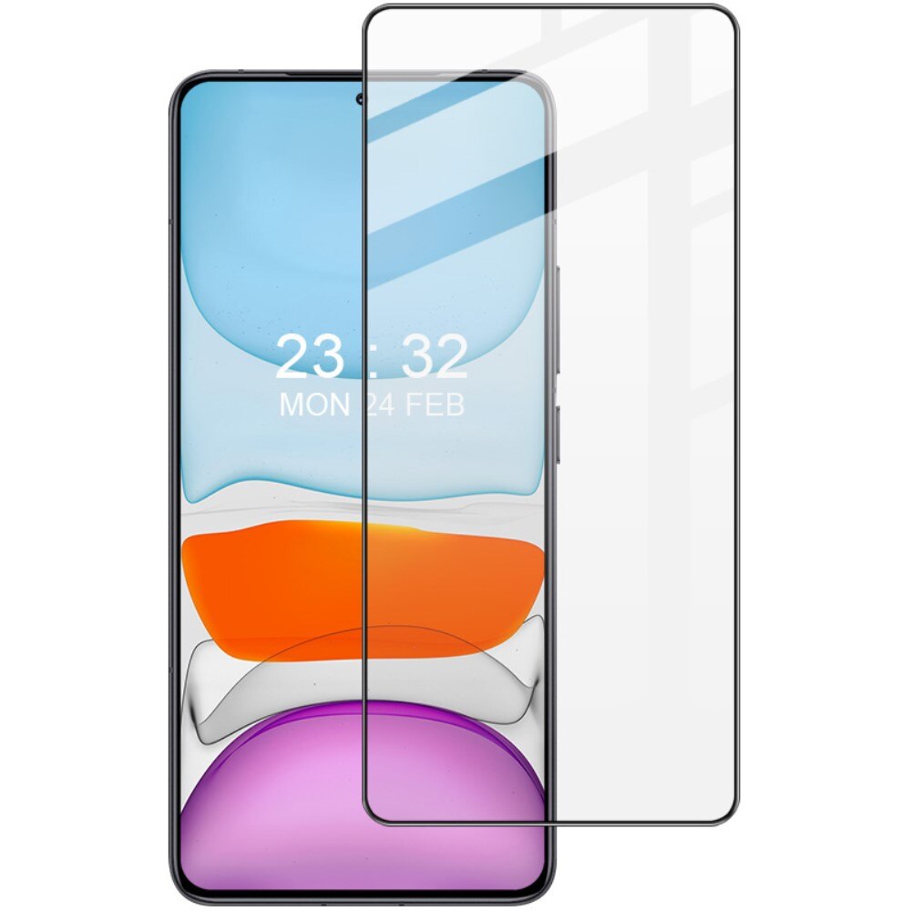 Heldekkende Skjermbeskytter Herdet Glass Xiaomi Poco X6 Pro svart