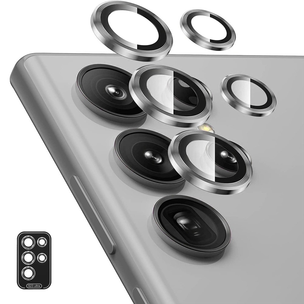 Linsebeskyttelse  Aluminium Samsung Galaxy S24 Ultra grå