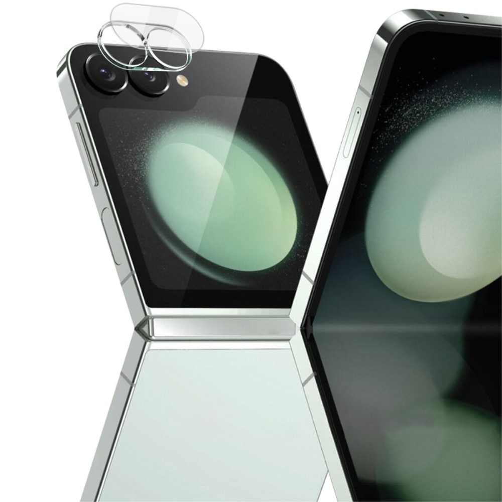 Herdet Glass Linsebeskyttelse Samsung Galaxy Z Flip 6 gjennomsiktig