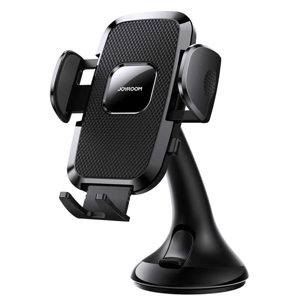 JR-ZS259 Windshield/Dashboard Mechanical Car Phone Holder Black