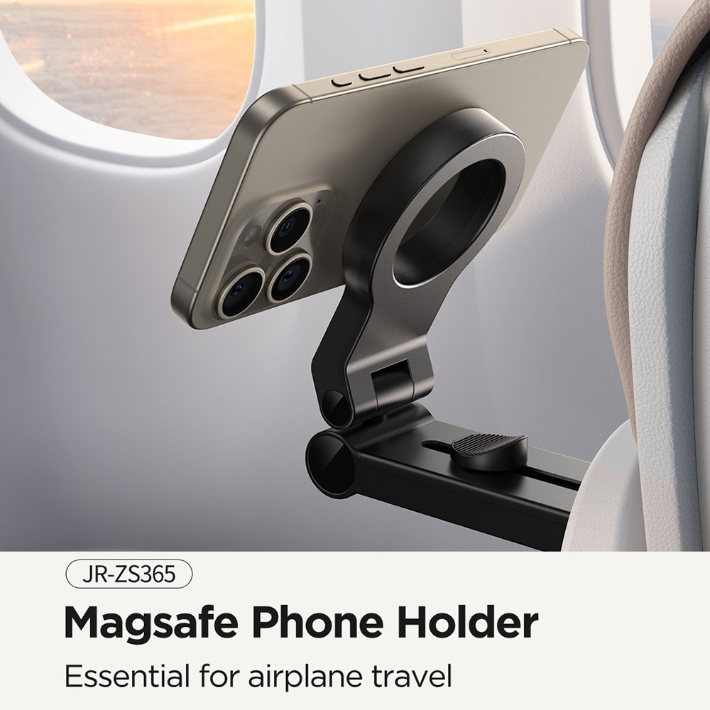 JR-ZS365 Universal MagSafe Travel Phone Holder svart