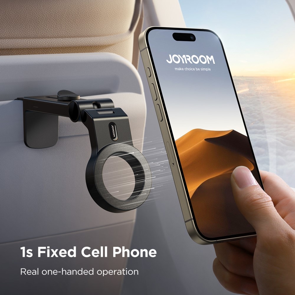 JR-ZS365 Universal MagSafe Travel Phone Holder svart