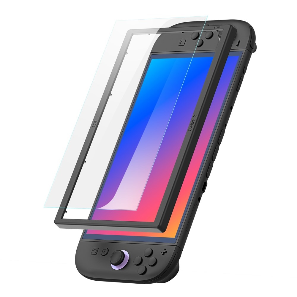 Heldekkende Herdet Glass Skjermbeskytter Nintendo Switch 2