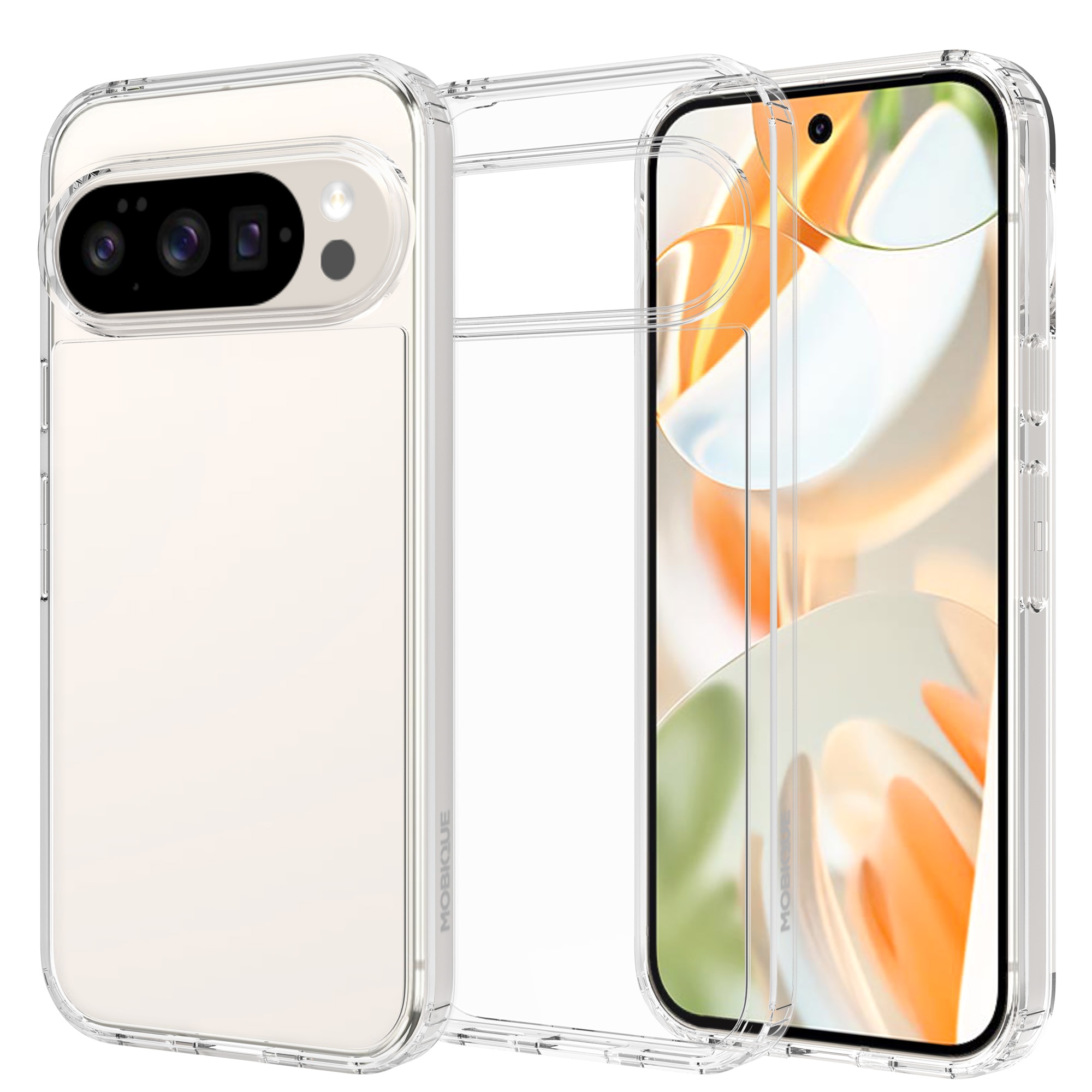 Hybriddeksel Google Pixel 10 Pro XL Gjennomsiktig