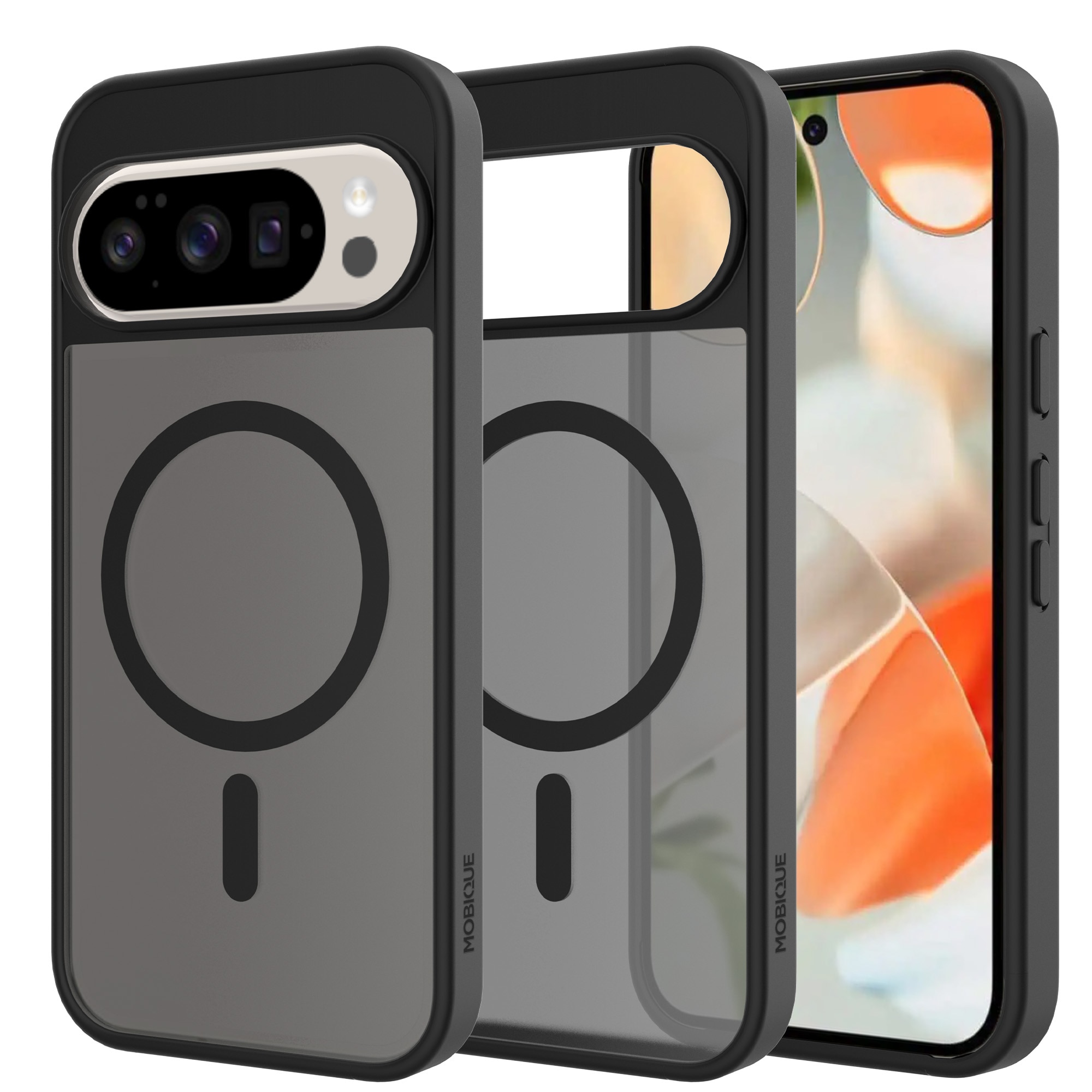 Magnetic Hybrid Deksel Google Pixel 10 Pro XL Frosted Black