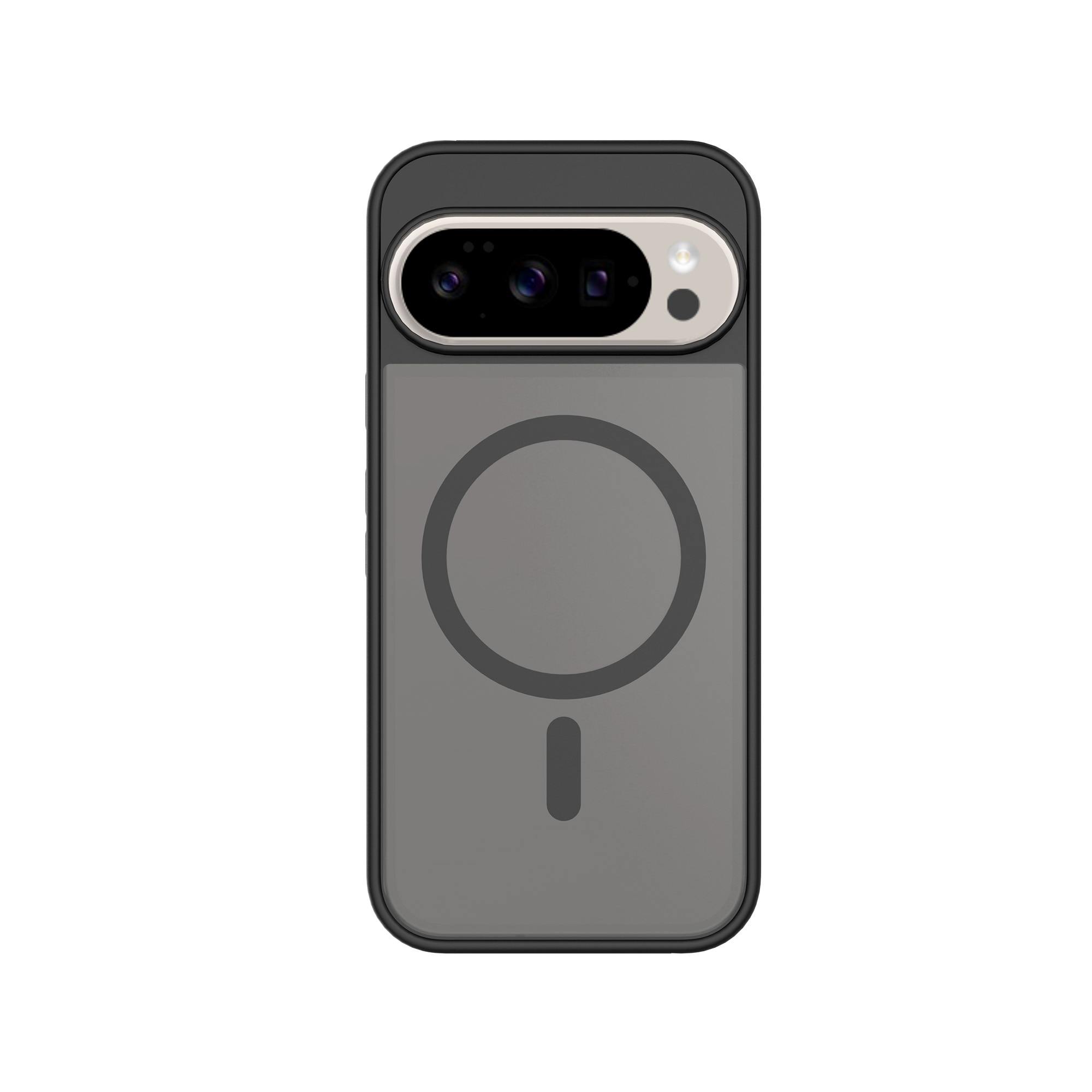 Magnetic Hybrid Deksel Google Pixel 10 Frosted Black