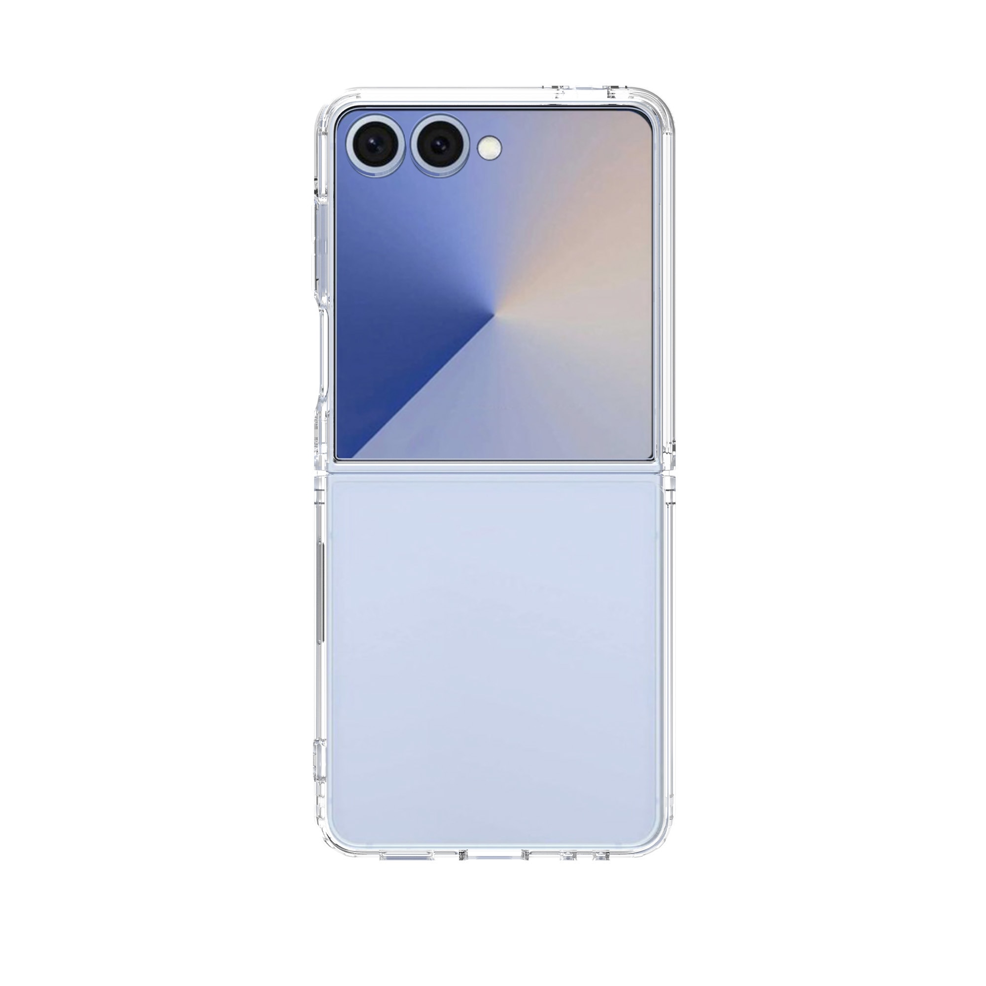 Hybriddeksel Samsung Galaxy Z Flip 7 gjennomsiktig