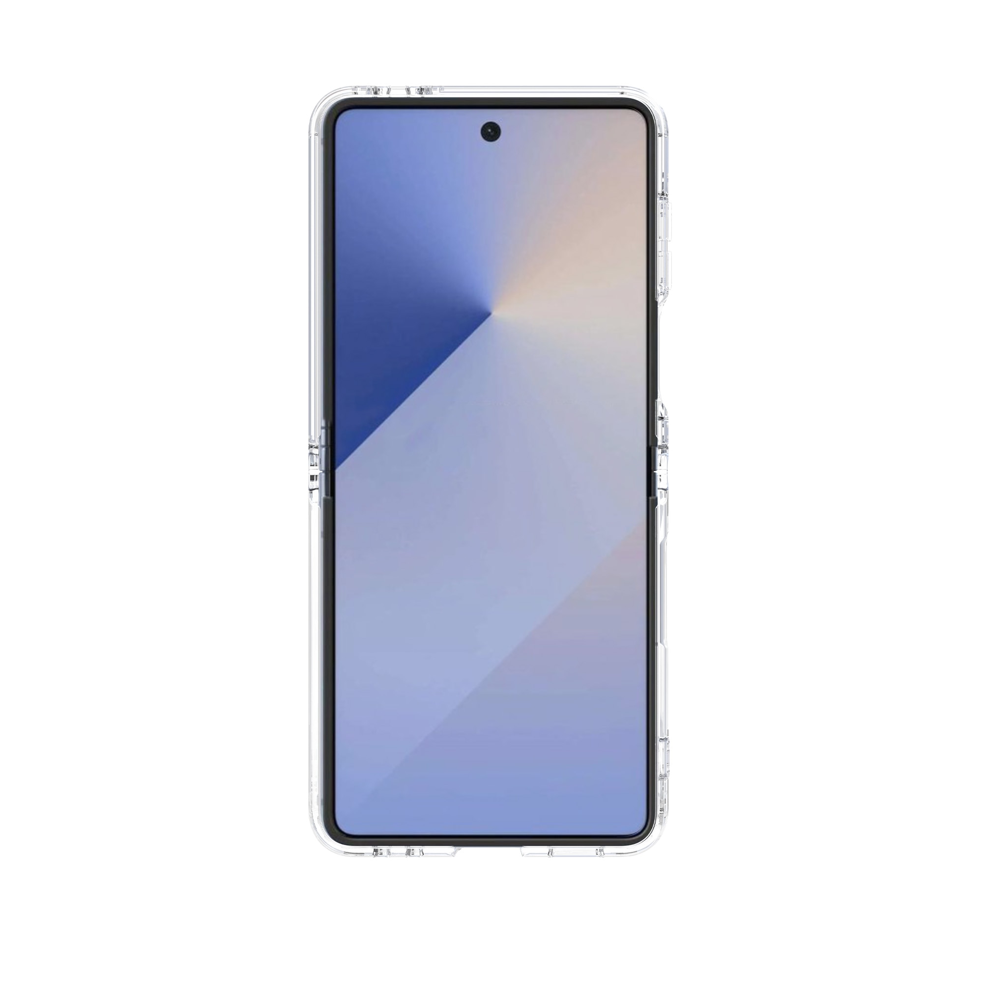 Hybriddeksel Samsung Galaxy Z Flip 7 gjennomsiktig