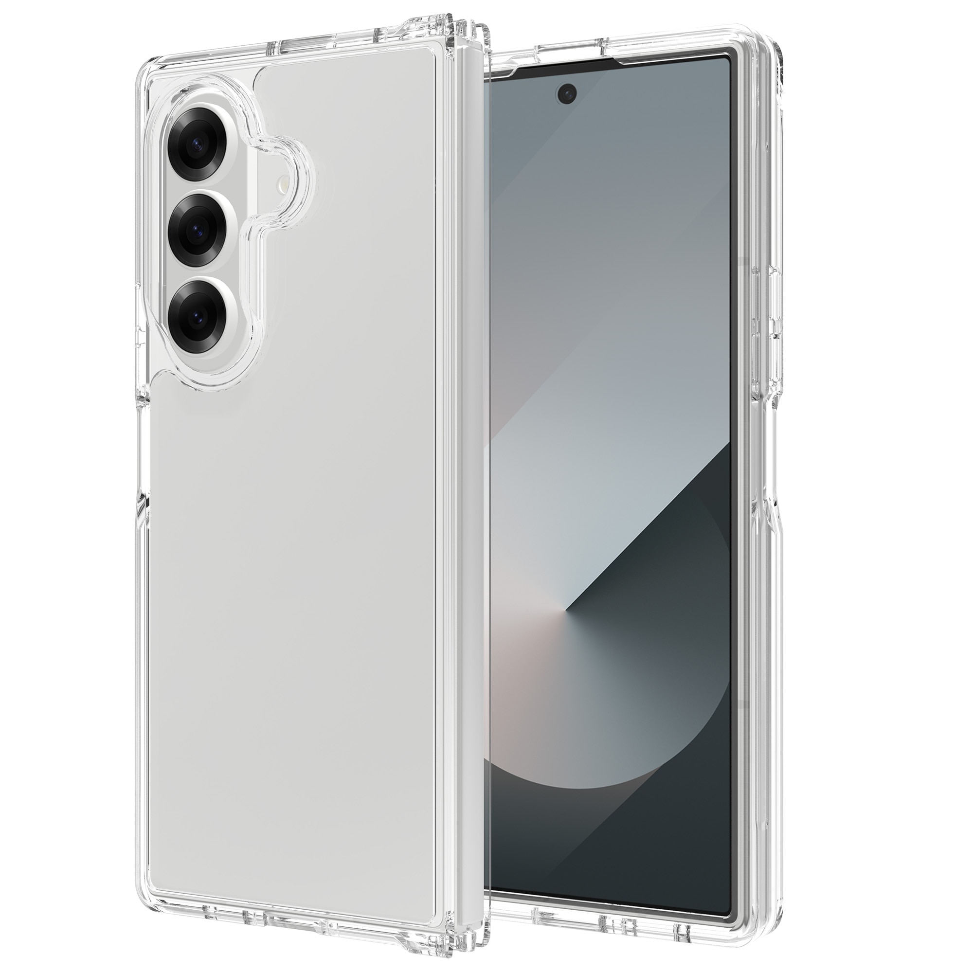Hybriddeksel Samsung Galaxy Z Fold 7 gjennomsiktig