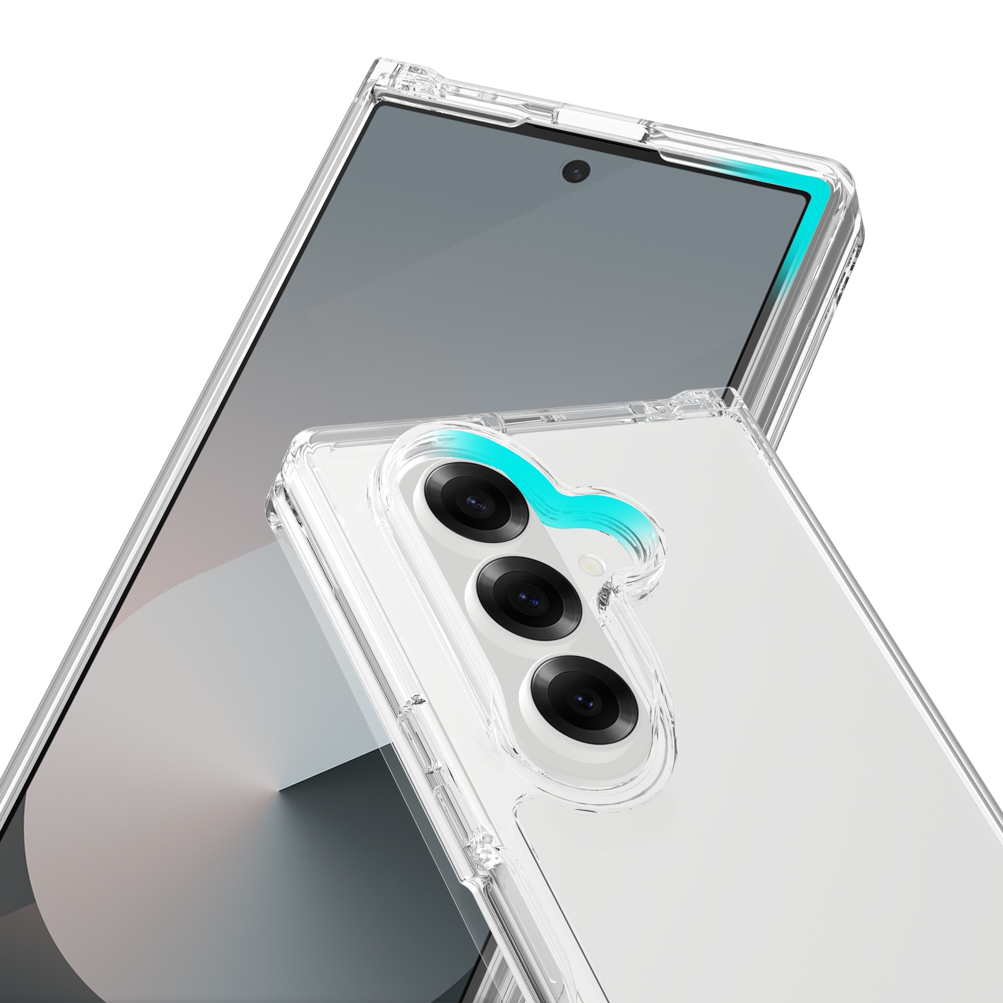 Hybriddeksel Samsung Galaxy Z Fold 7 gjennomsiktig
